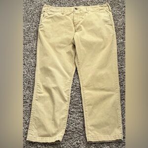 American Eagle Outfitters Khaki Mens Next Level Flex Chinos-36x30-NEW!
